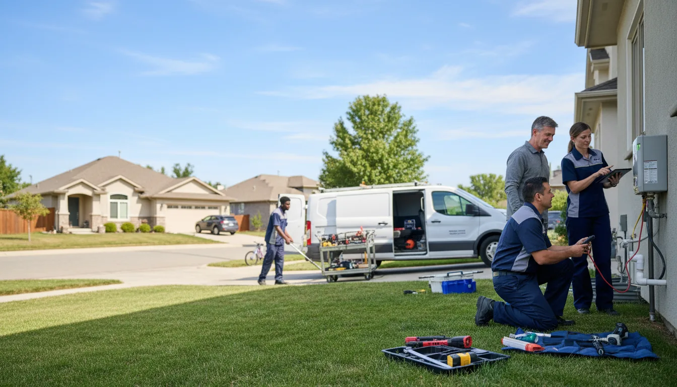 Tankless water heater service in Johnstown, PA